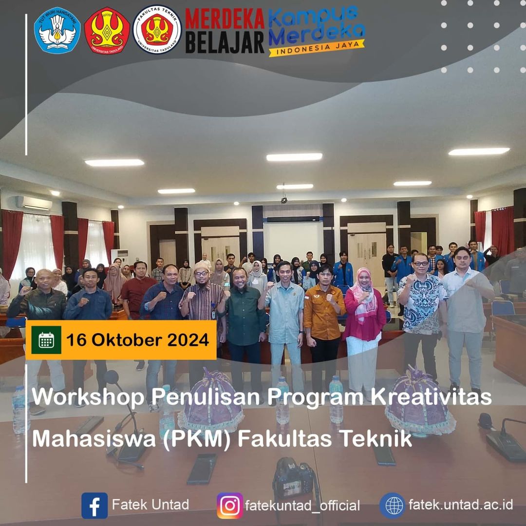 Workshop Penulisan Program Kreativitas Mahasiswa (PKM)