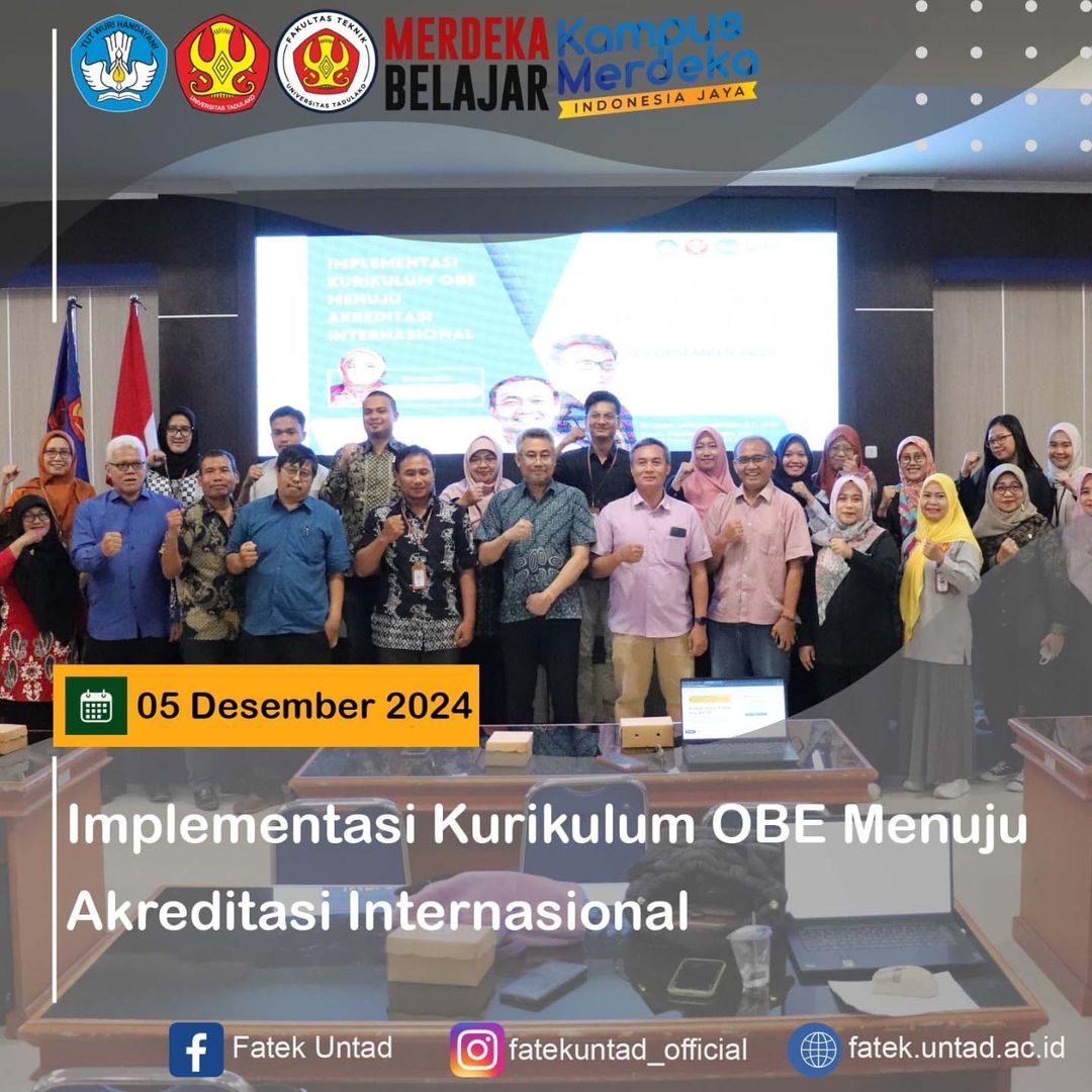 Implementasi Kurikulum OBE Menuju Akreditasi Internasional 